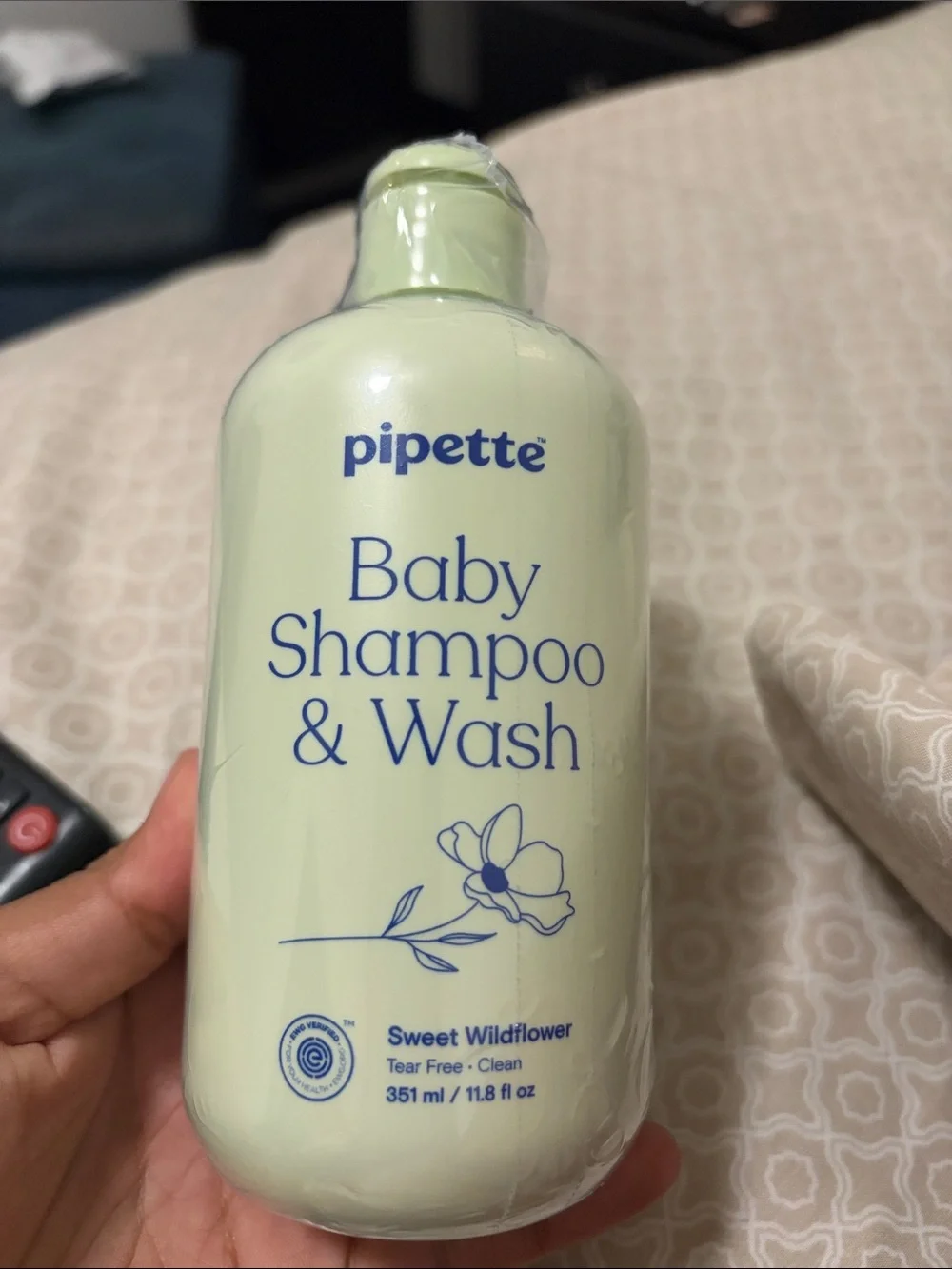 Baby Shampoo & Wash - Sweet Wildflower (Light Green)